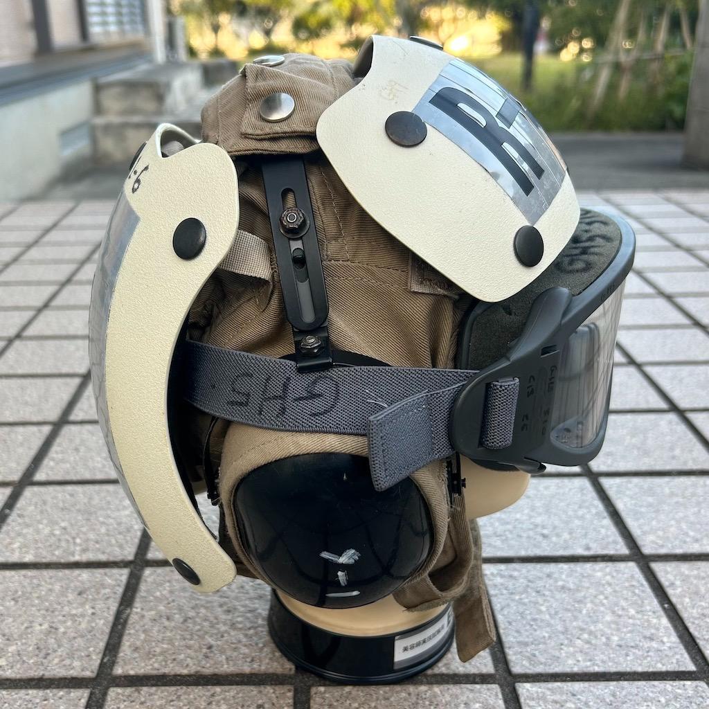 米軍　デッキクルーヘルメット　FLIGHT DECK　白　ミリタリー