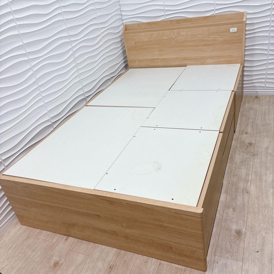 ◇NITORI◇ベッドフレーム◇収納付き◇セミダブル◇大阪兵庫京都奈良滋賀和歌山