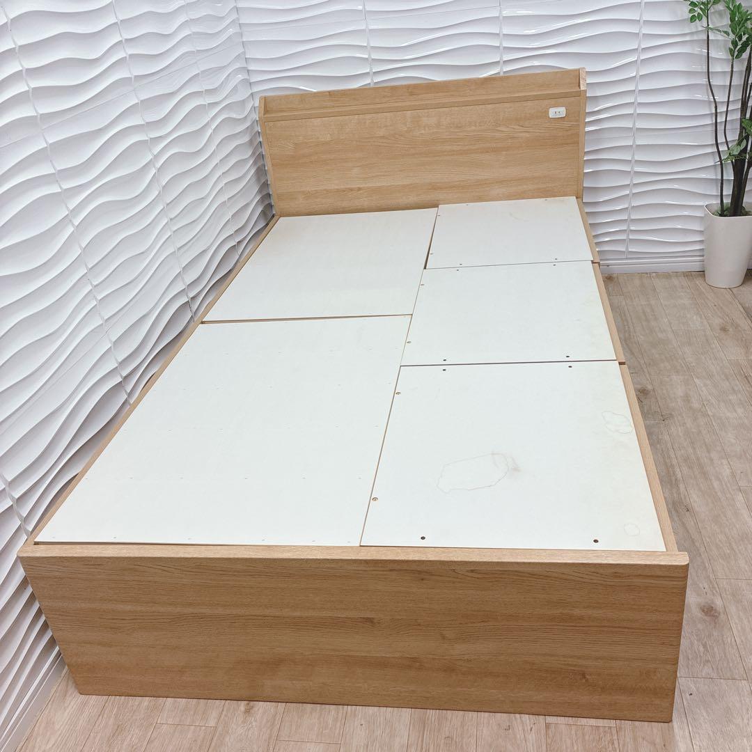 ◇NITORI◇ベッドフレーム◇収納付き◇セミダブル◇大阪兵庫京都奈良滋賀和歌山