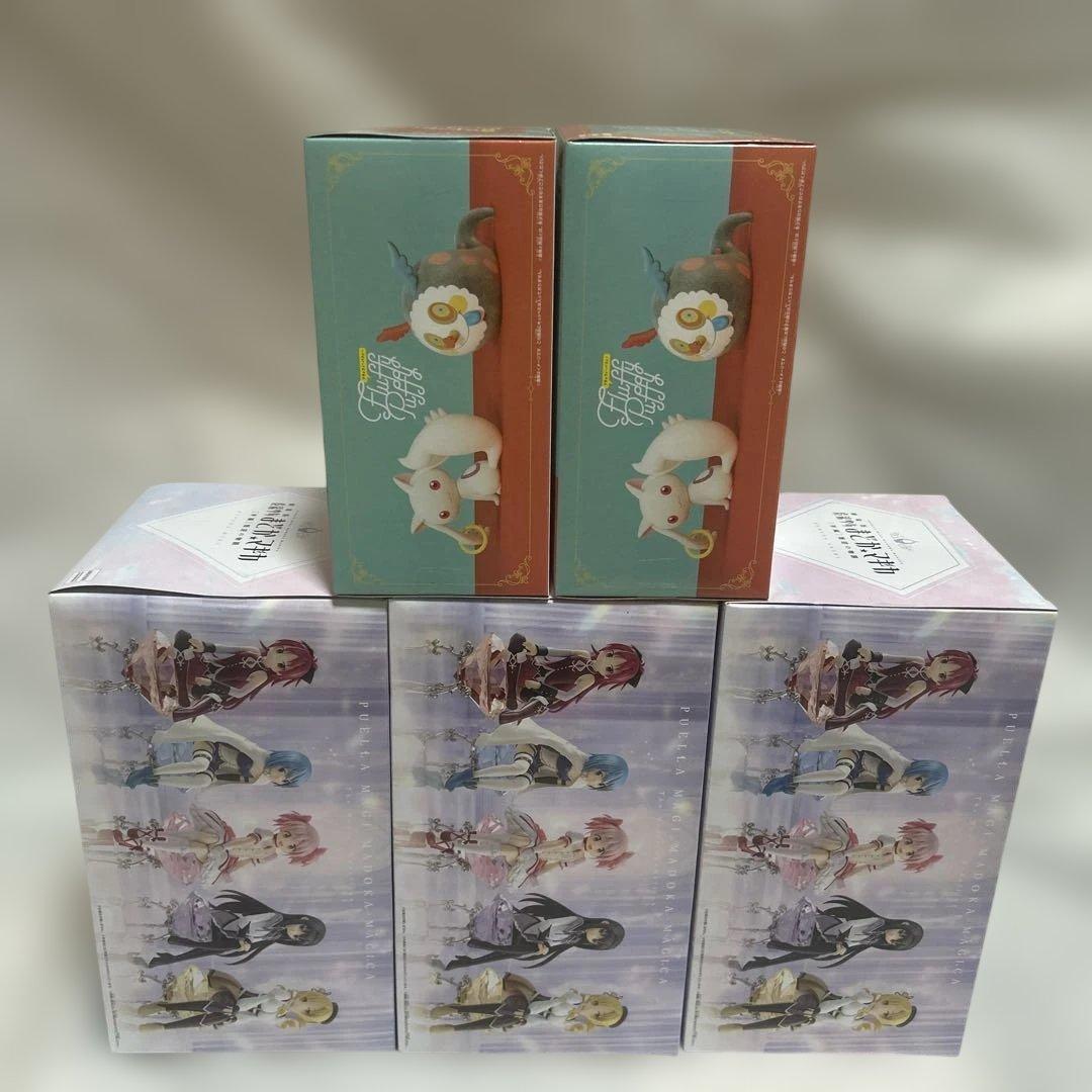 まどか☆マギカ 叛逆の物語&Fluffy Puffy フィギュア5体セット