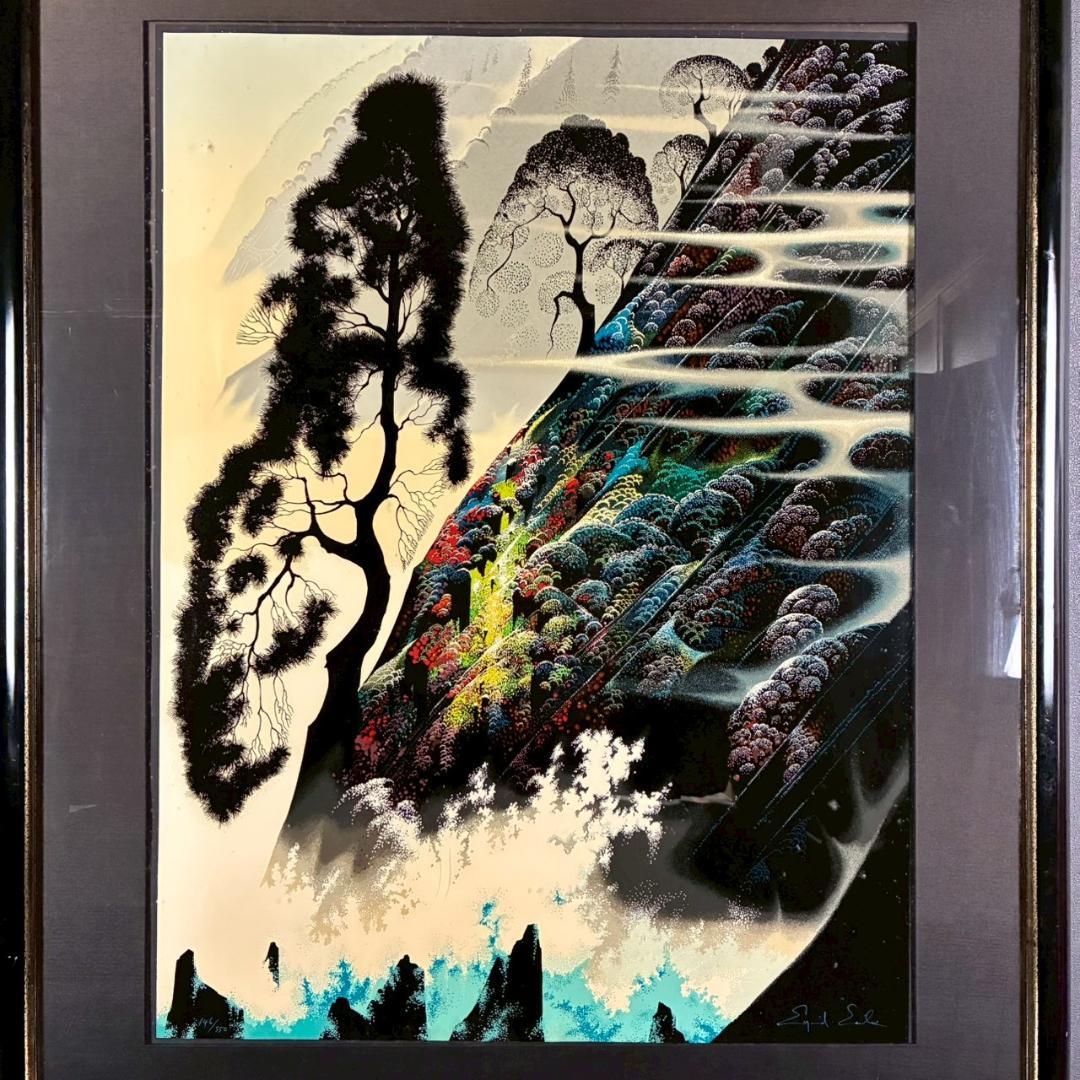 アイベン・アール「ラディアントスプレンダー」シルクスクリーン 大作 直筆サイン入