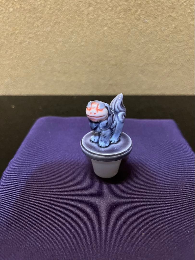 なみへい様　四代徳田八十吉　『龍王』　飾り瓶　花入