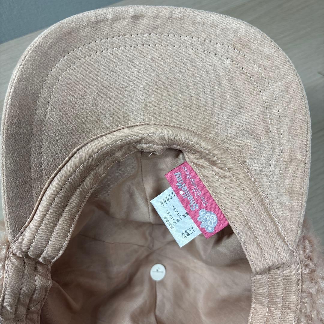 TDR シェリーメイ　キャップ　ダッフィー　帽子　ファー　ファンキャップ