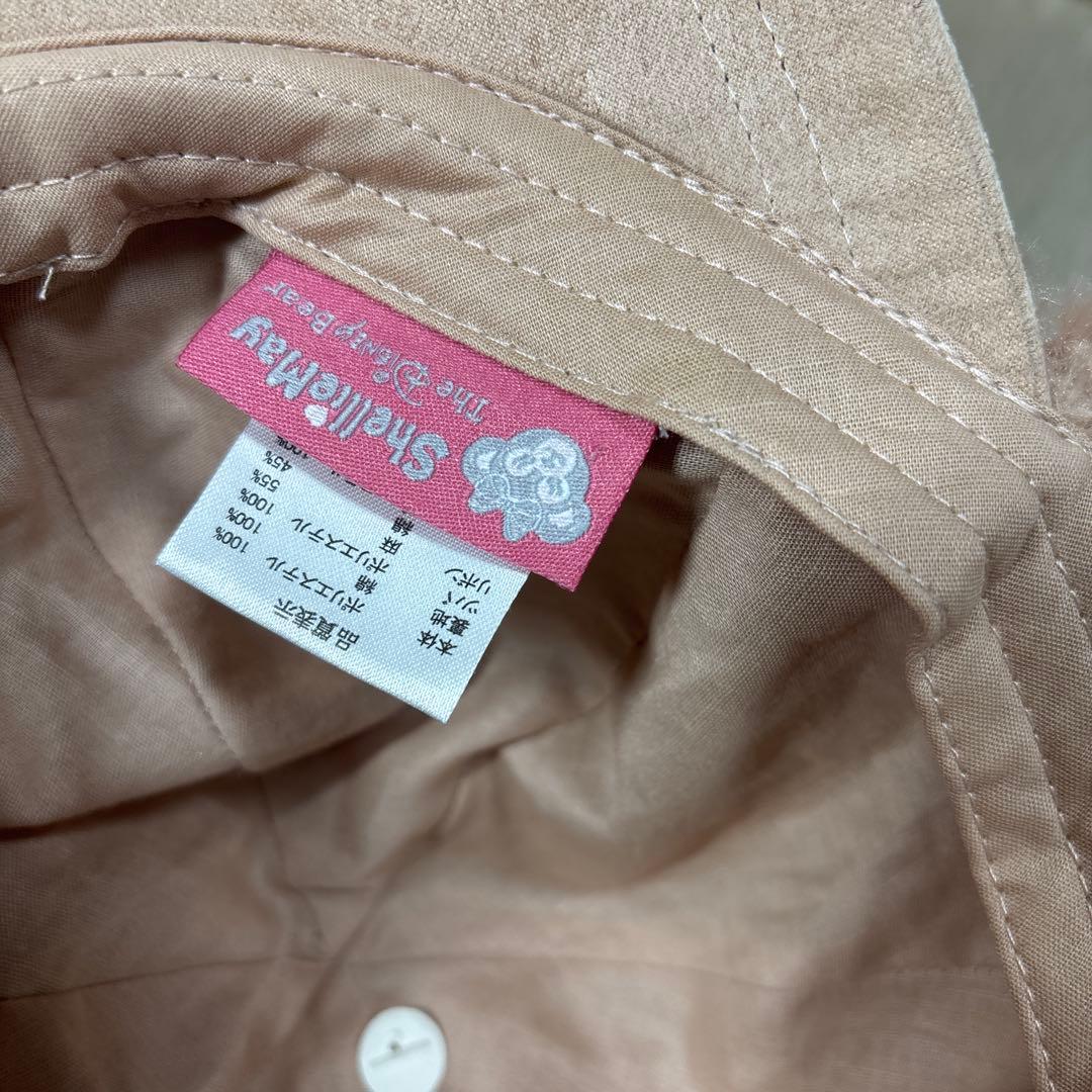 TDR シェリーメイ　キャップ　ダッフィー　帽子　ファー　ファンキャップ