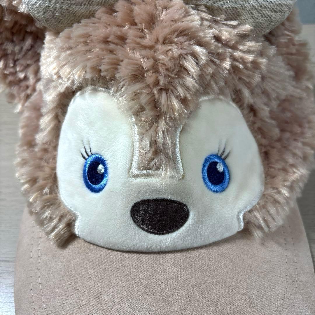 TDR シェリーメイ　キャップ　ダッフィー　帽子　ファー　ファンキャップ