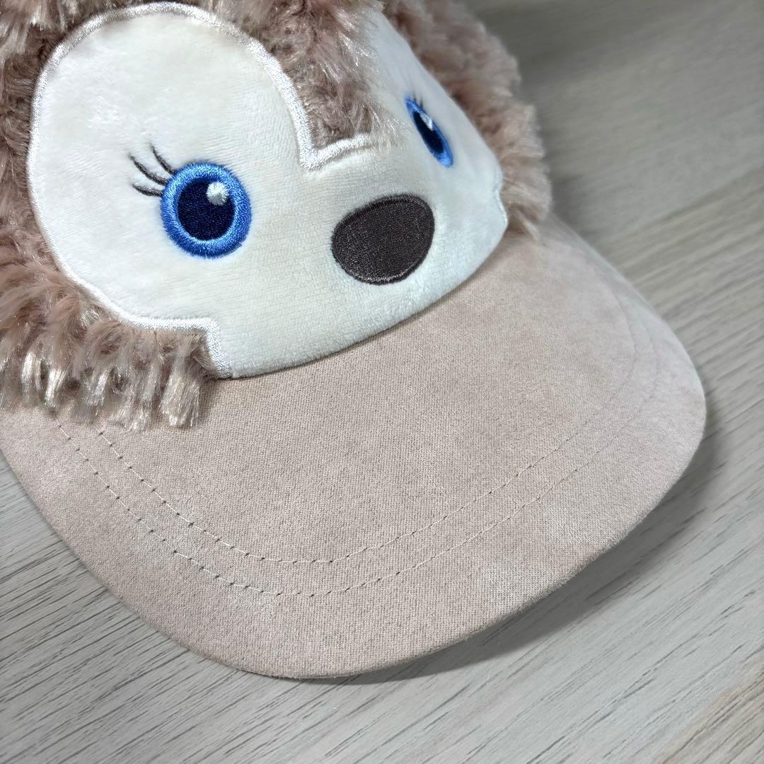 TDR シェリーメイ　キャップ　ダッフィー　帽子　ファー　ファンキャップ