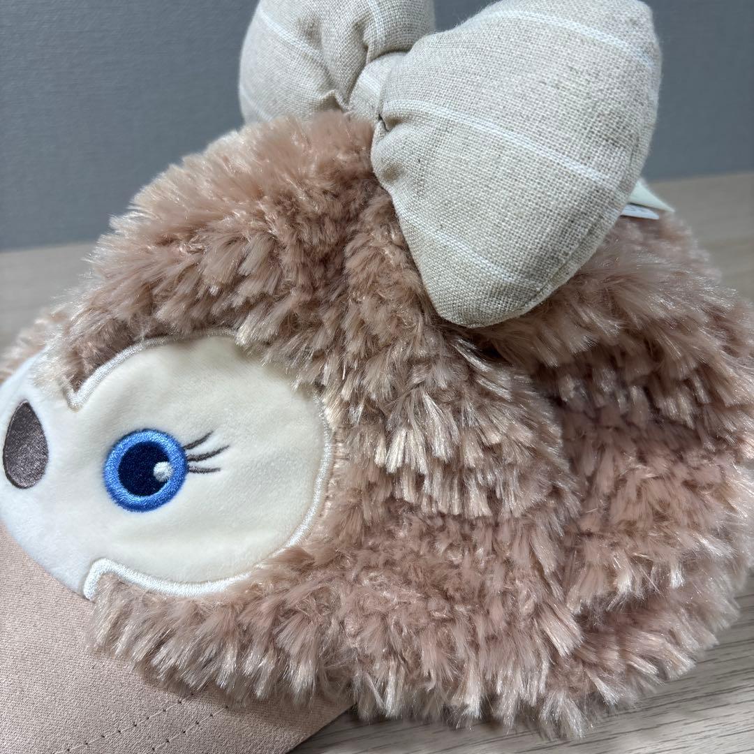 TDR シェリーメイ　キャップ　ダッフィー　帽子　ファー　ファンキャップ