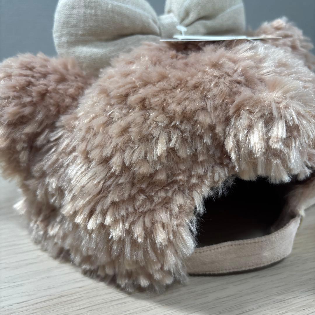 TDR シェリーメイ　キャップ　ダッフィー　帽子　ファー　ファンキャップ