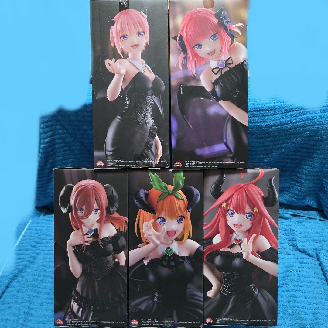 五等分の花嫁 BiCute Dark Figure 5種コンプセット
