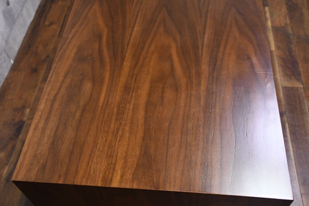 EFK81 IDC大塚家具 ウォールナット コンソールデスク ネストテーブル