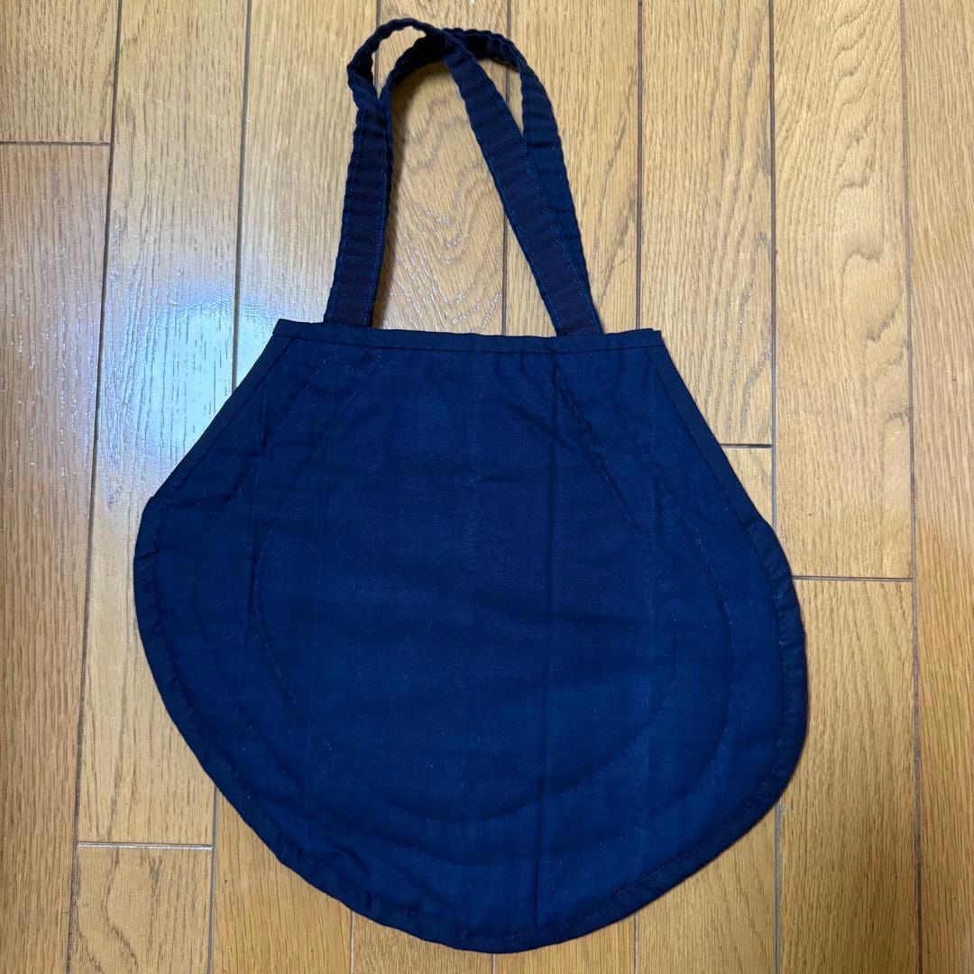 藍染 カスリ パッチワーク 手作り 手提げバック ハンドメイド