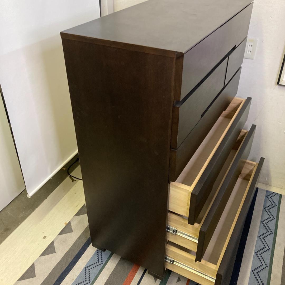 H25797 幅90cm ハイチェスト 6段 たんす KYOWA