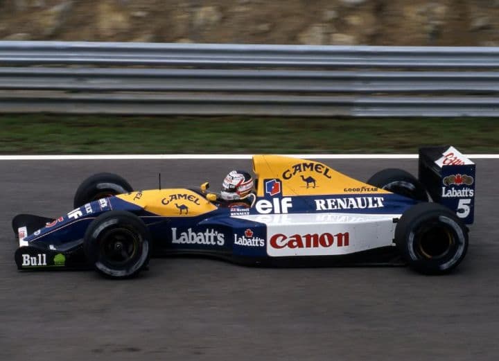 カルツォ 1/18 F1 ウィリアムズ FW14B N.マンセル