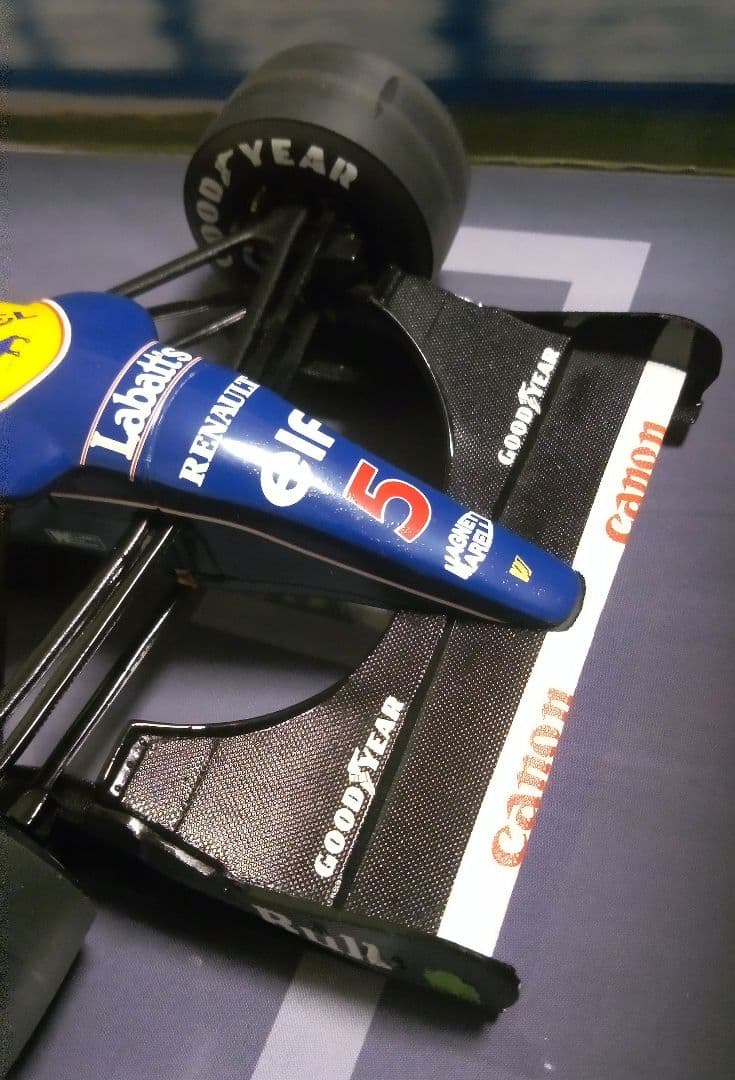 カルツォ 1/18 F1 ウィリアムズ FW14B N.マンセル