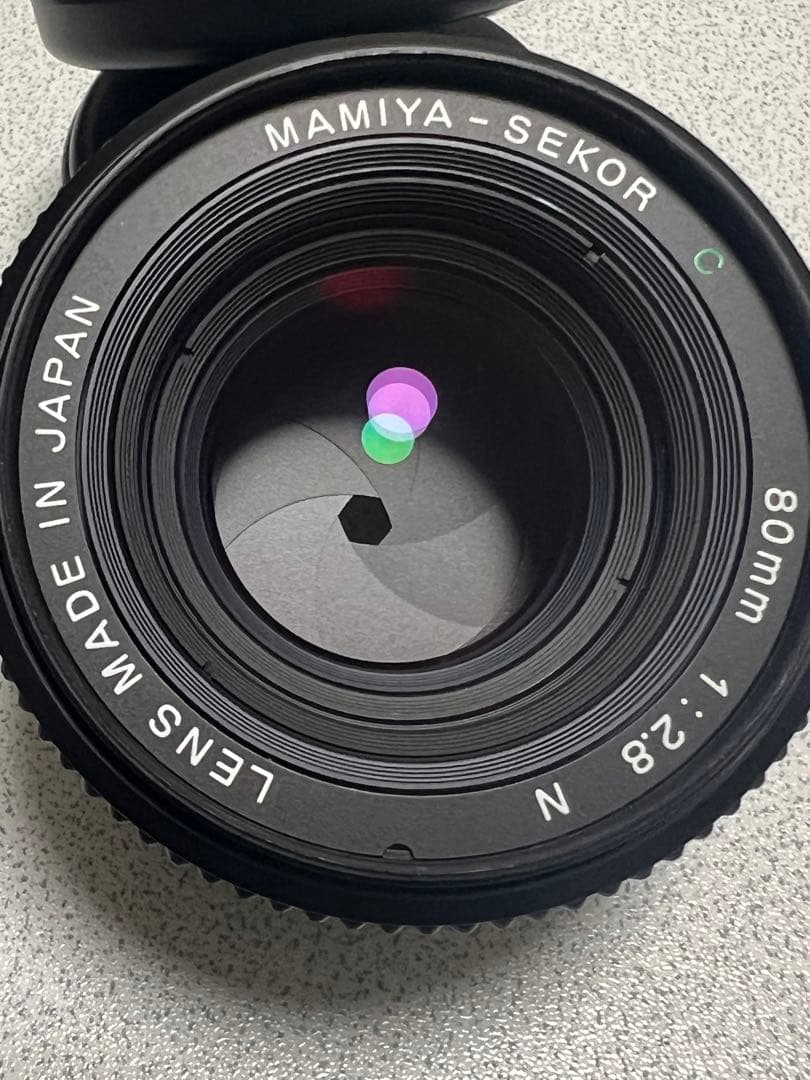 フィルムカメラ Mamiya 645 PRO + SEKOR C 80mm F2.8 N
