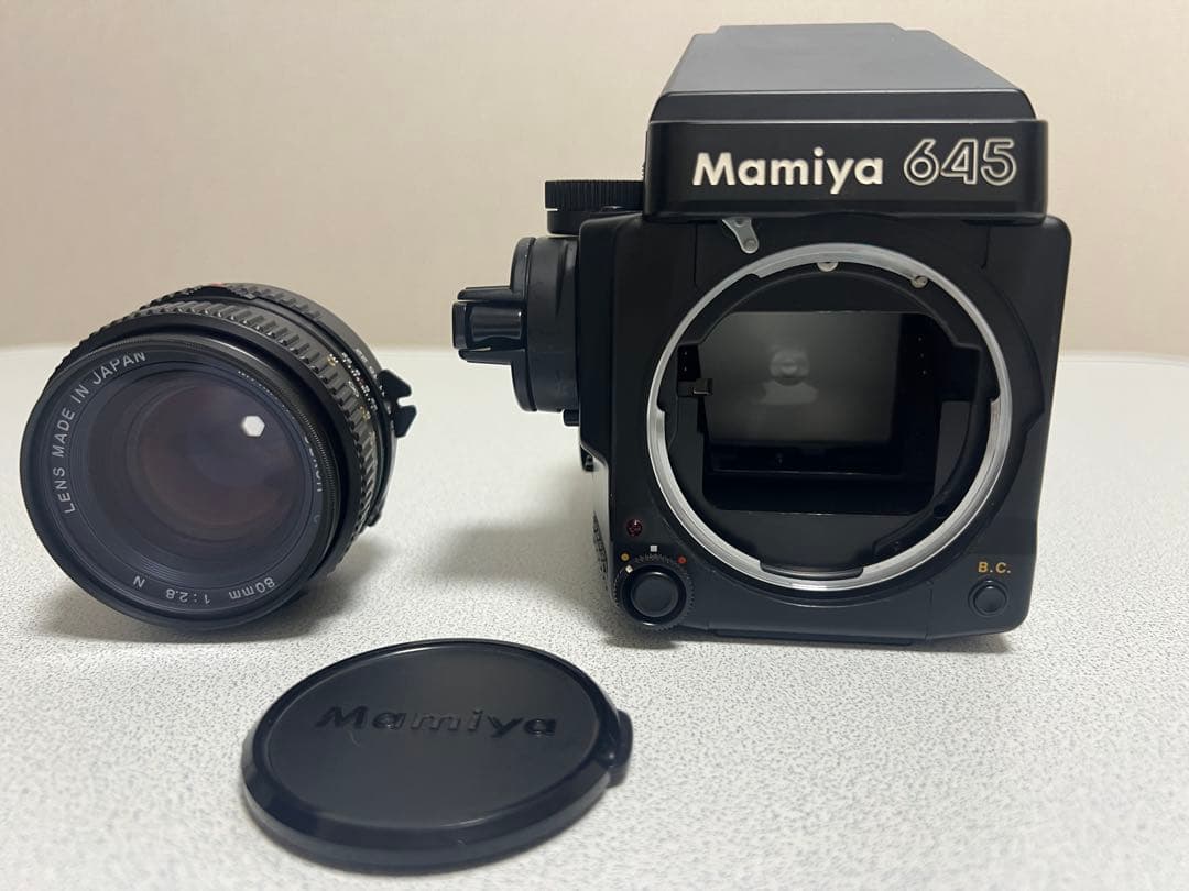 フィルムカメラ Mamiya 645 PRO + SEKOR C 80mm F2.8 N