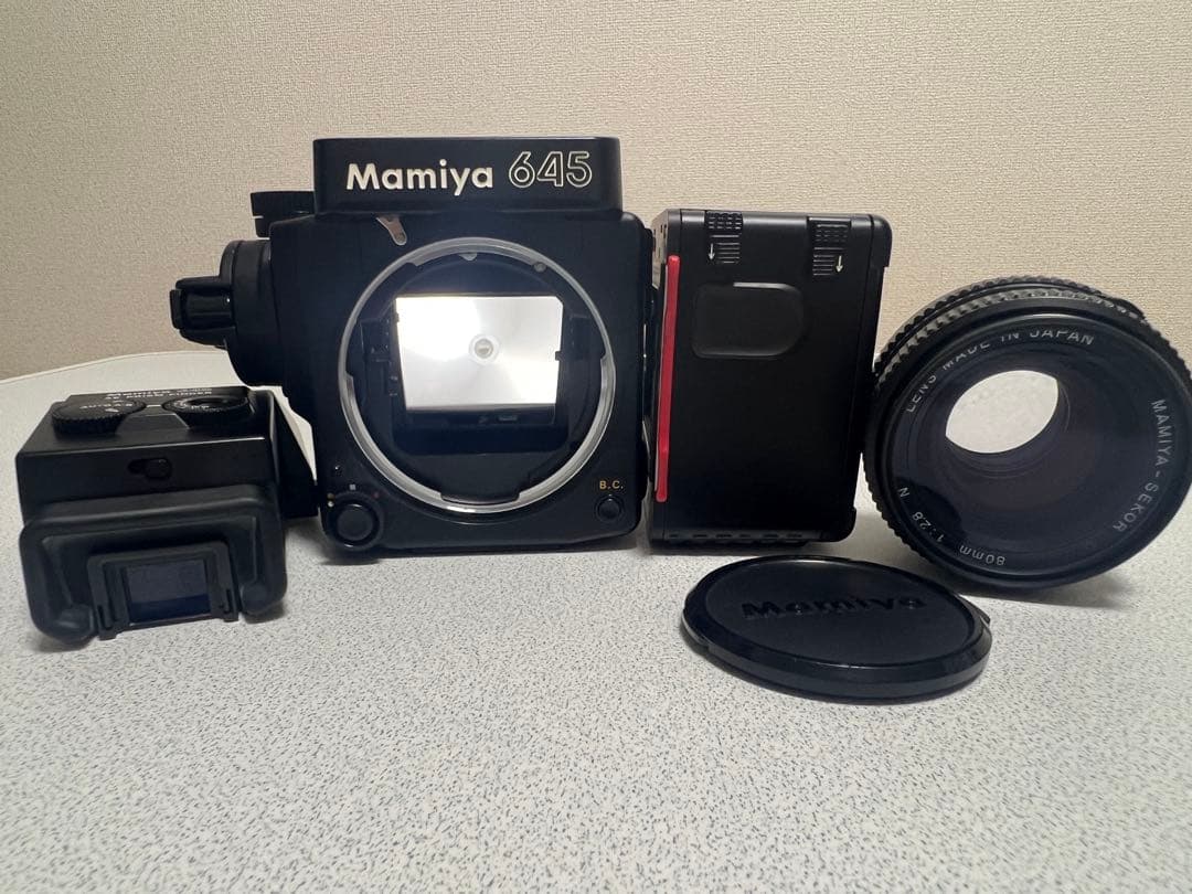 フィルムカメラ Mamiya 645 PRO + SEKOR C 80mm F2.8 N