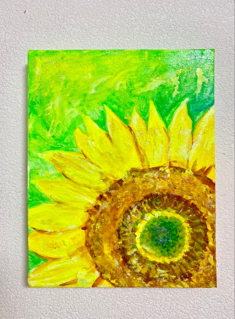 専用　輝くひまわり　　　絵画原画