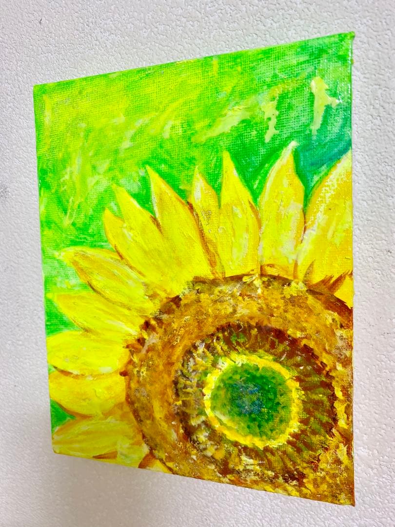 専用　輝くひまわり　　　絵画原画