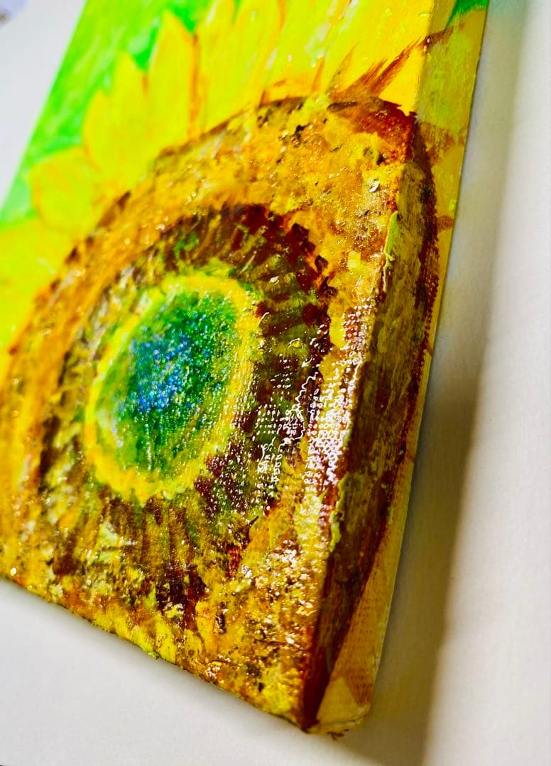 専用　輝くひまわり　　　絵画原画