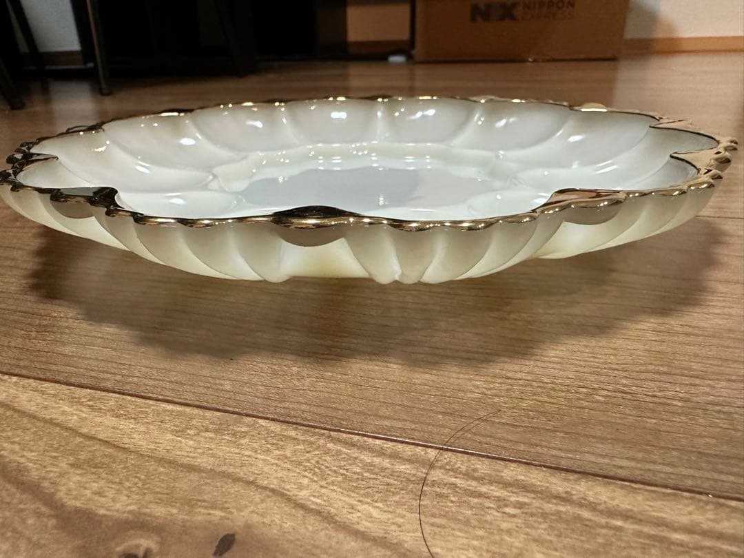 ファイヤーキング　エッグプレート ターコイズ/ホワイト/アイボリー３点セット