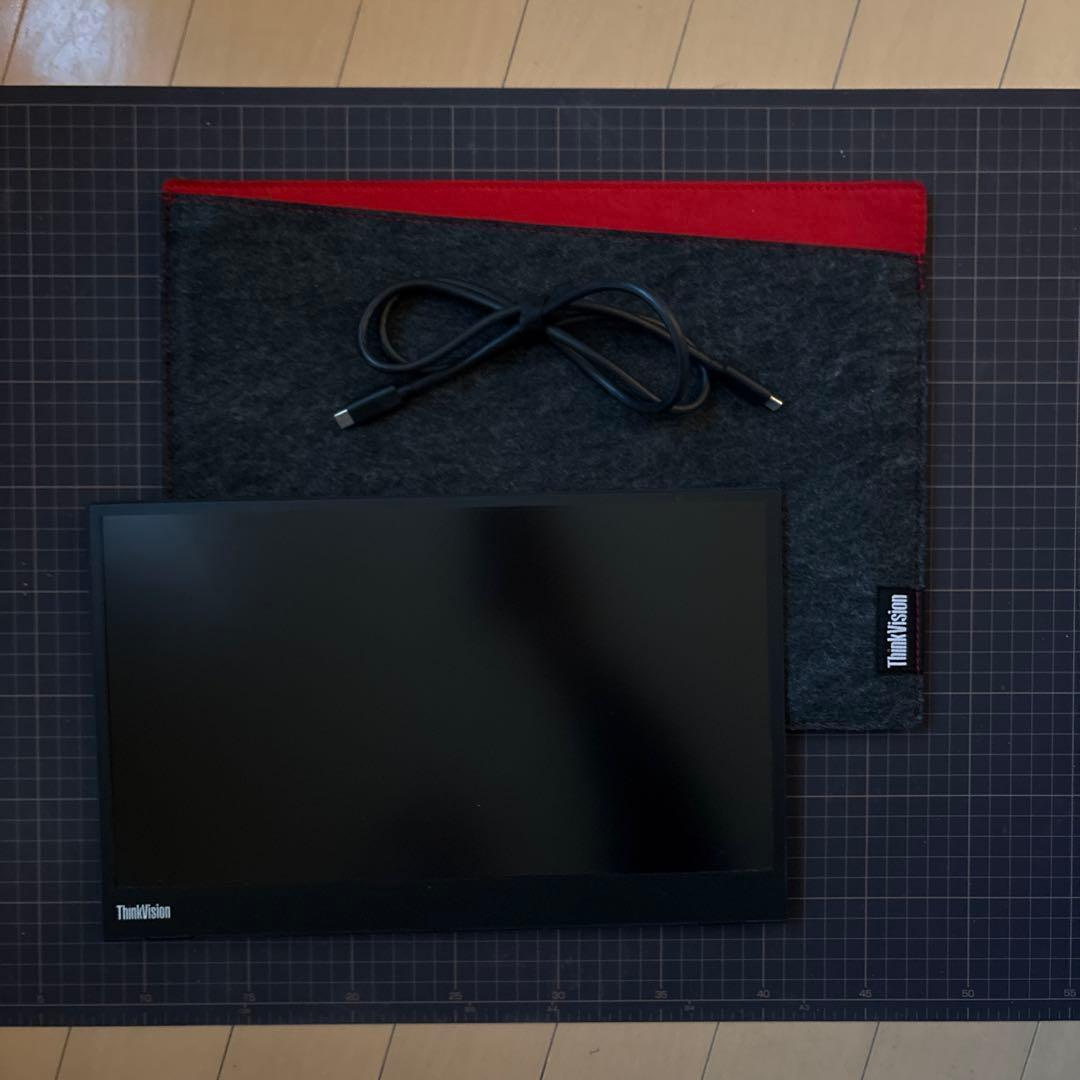 ThinkVision M14 ブラック レノボ PCモニター