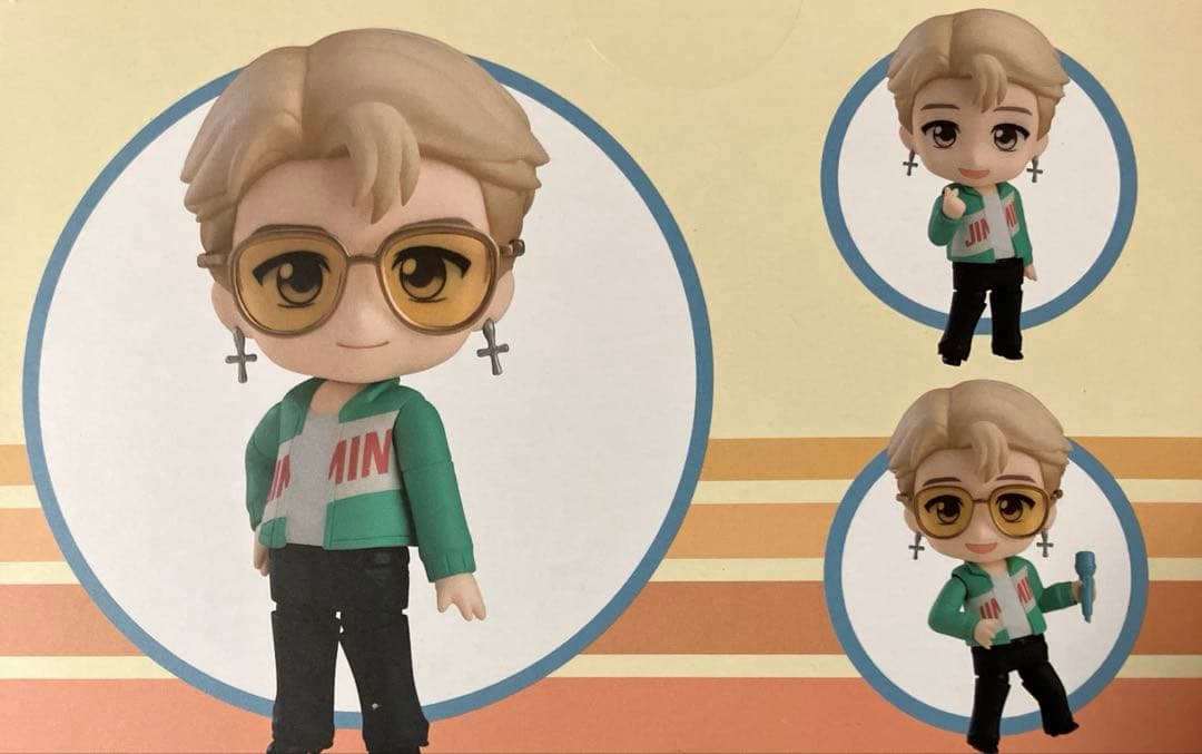 ねんどろいど　BTS　タイニータン　ジョングク　ジミン　テヒョン Ｖ　3個セット