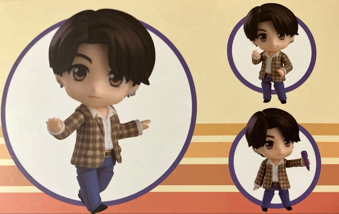 ねんどろいど　BTS　タイニータン　ジョングク　ジミン　テヒョン Ｖ　3個セット