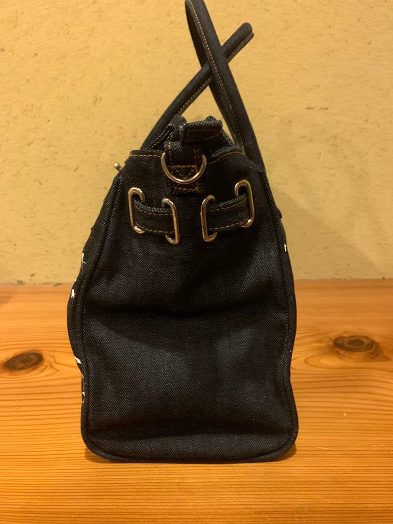 児島デニム　バーキ◯タイプ　デニムトートバッグ