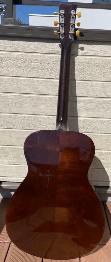 YAMAHA FG110 68年赤ラベル初期　低弦高の優良コンディション　アコギ