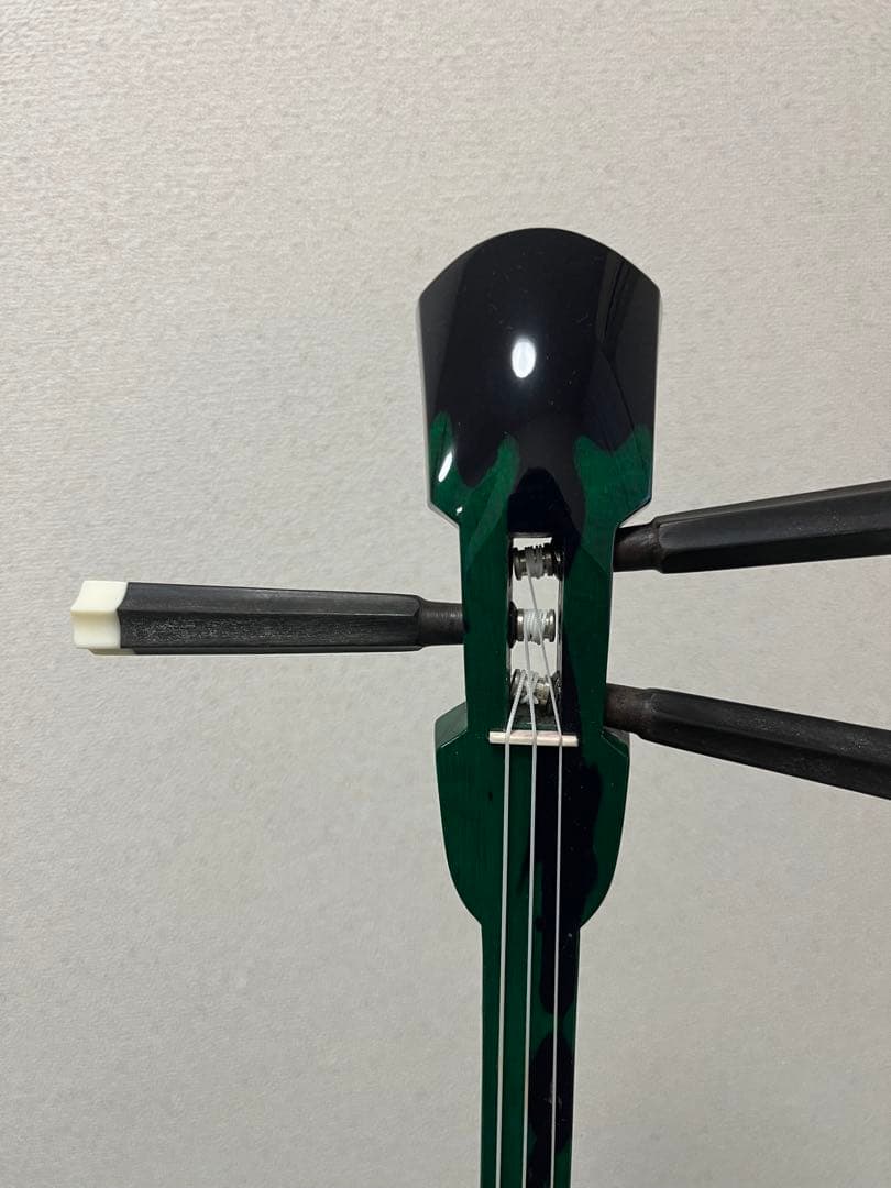 三線本体 ヘビ皮 沖縄本島黒木マカビ型 強化張り 本格 当時24万