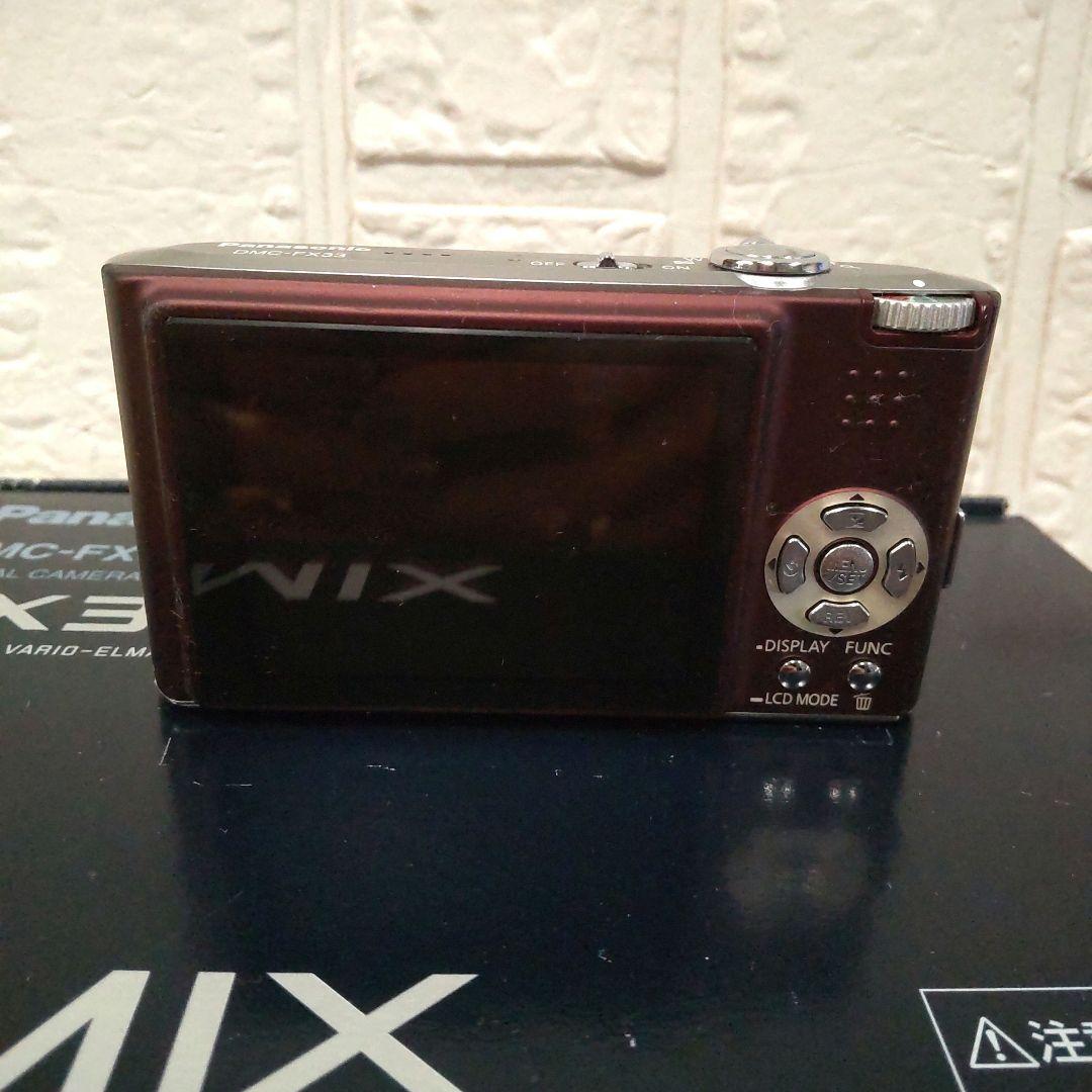 Panasonic デジタルカメラ DMC-FX33-T ブラウン