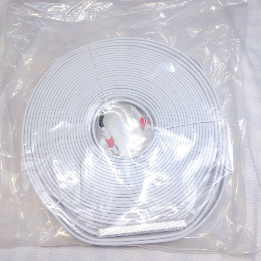 46*HDMI ケーブル 30m Ver2.0 薄型 ハイスピード ホワイト