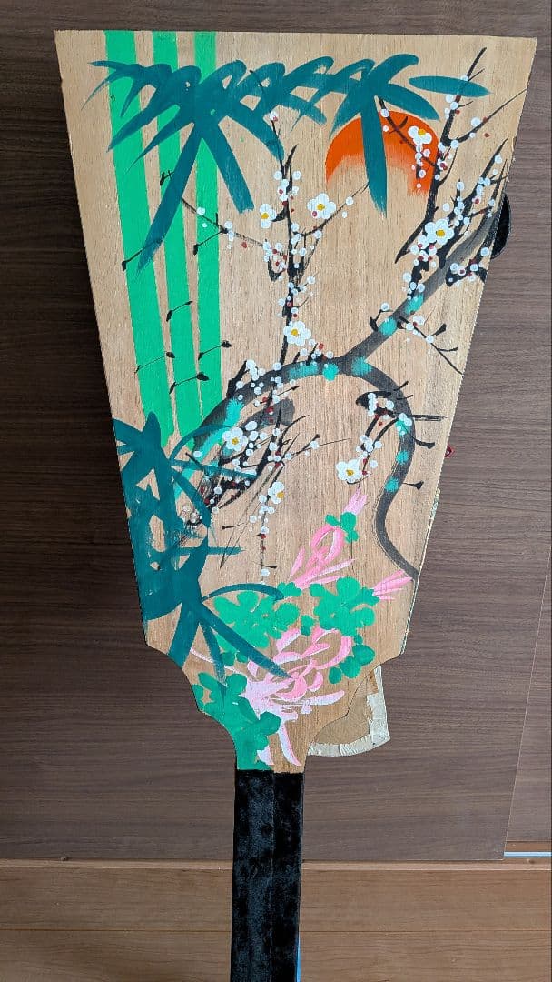 伝統的な羽子板特大