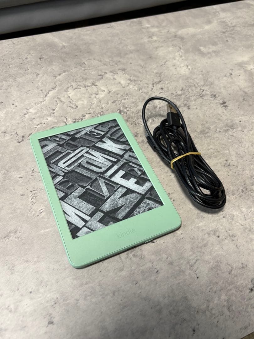 Kindle 本体 マッチャ 充電ケーブル付き