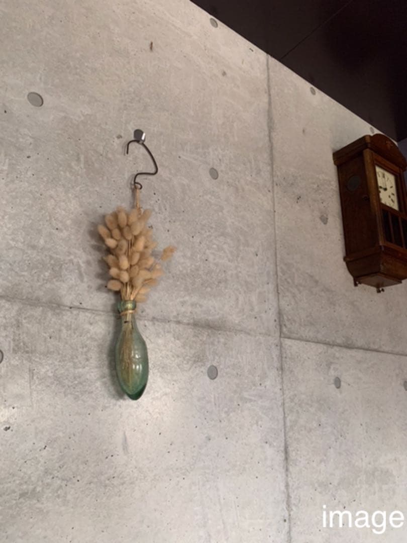 イギリス アンティーク ガラスボトル 一輪挿し Charles Ashby’s