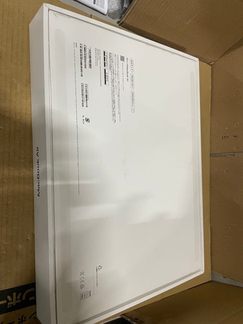 Apple MW1L3J/A 15MacBook Air 16+256ジャンク品