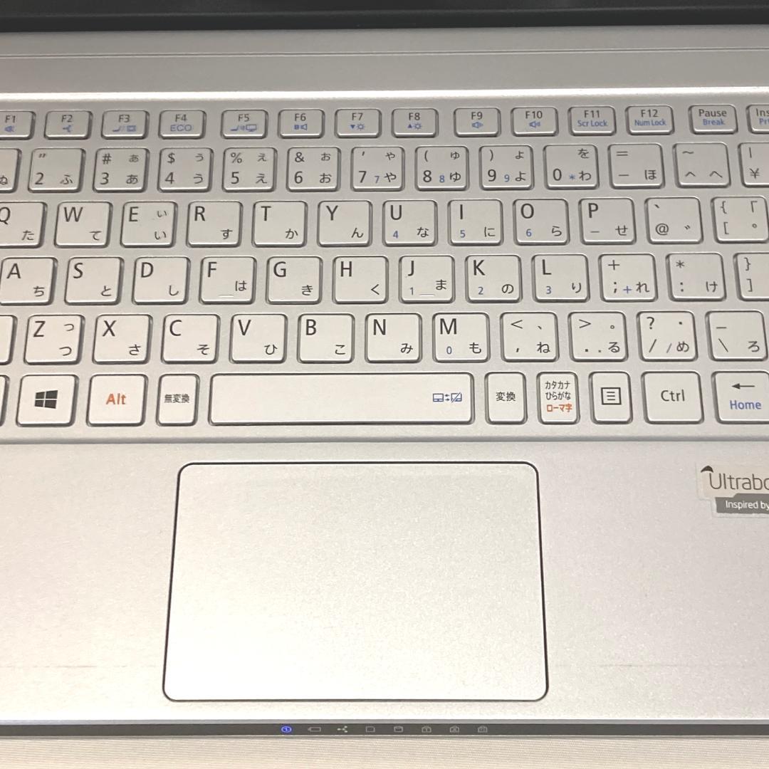 初心者✨快速・カメラ・オフィス✨シルバー✨すぐ使えるノートパソコン◇T373-2
