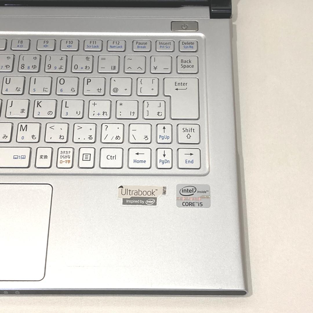 初心者✨快速・カメラ・オフィス✨シルバー✨すぐ使えるノートパソコン◇T373-2