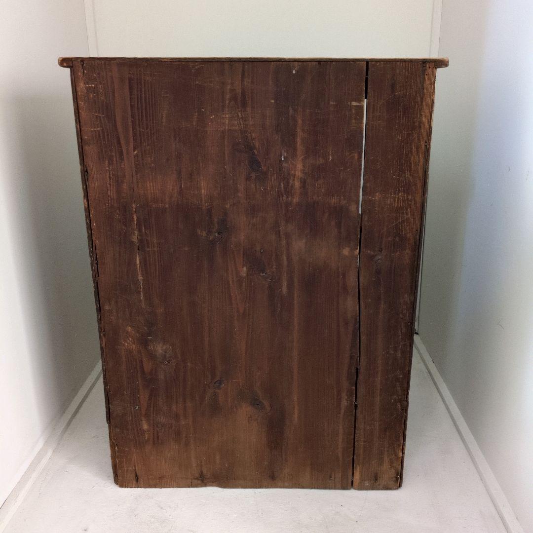 yさん専用　　アンティーク　ガラス戸棚　レトロ　　引戸棚　シェルフ　本棚