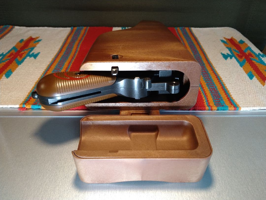 希少な美品！アルゴ舎　Ｃ-９６ウォーターガン　フェイクウッドストックホルスター付