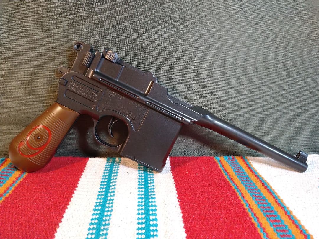 希少な美品！アルゴ舎　Ｃ-９６ウォーターガン　フェイクウッドストックホルスター付