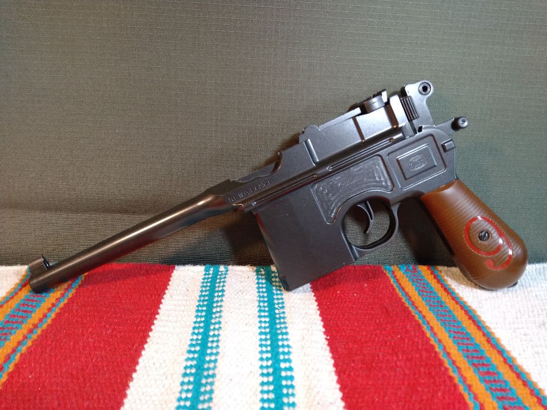 希少な美品！アルゴ舎　Ｃ-９６ウォーターガン　フェイクウッドストックホルスター付