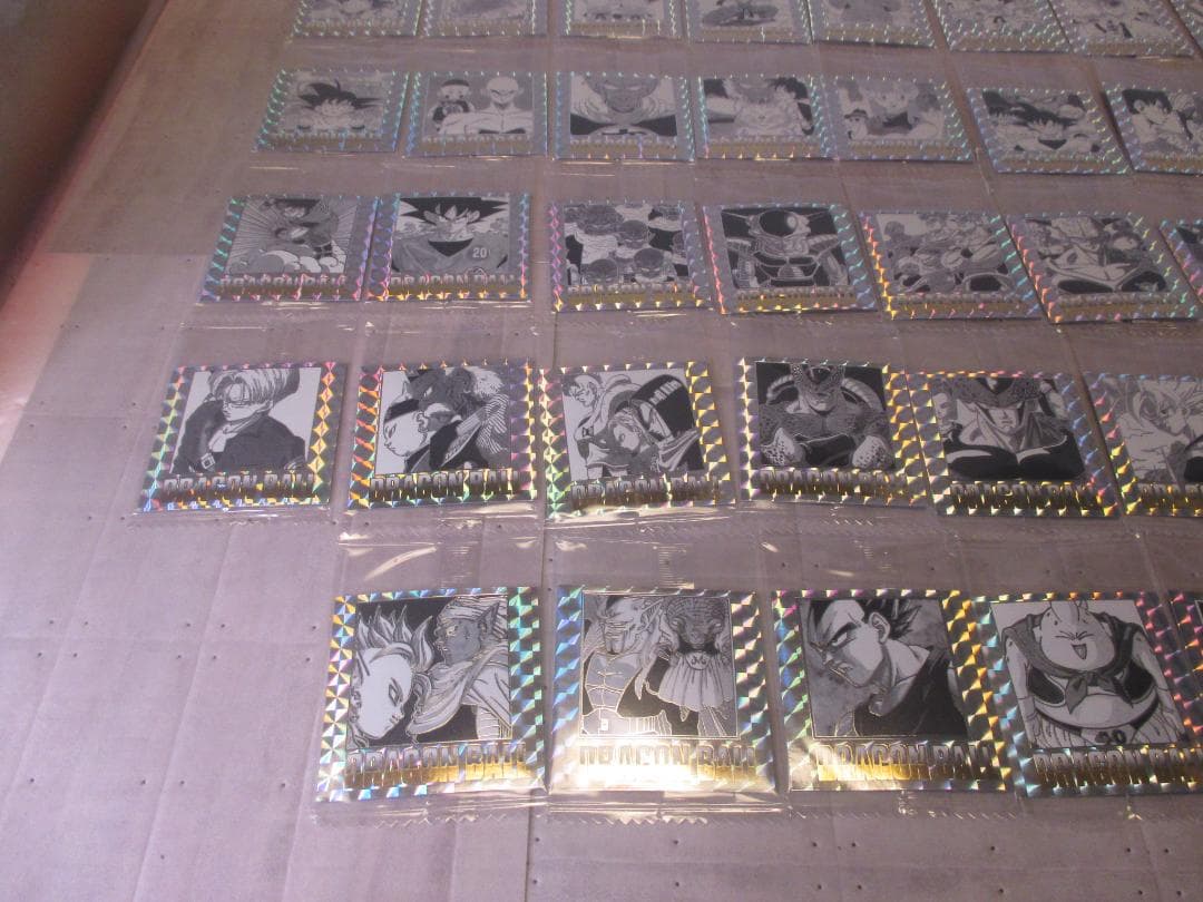 【送込未開封】ドラゴンボール　40周年記念　ウエハースシール1弾フルコンプ42種