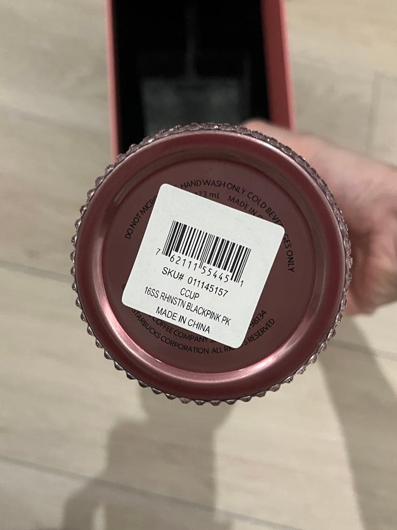 BLACKPINK + STARBUCKS ピンク水筒