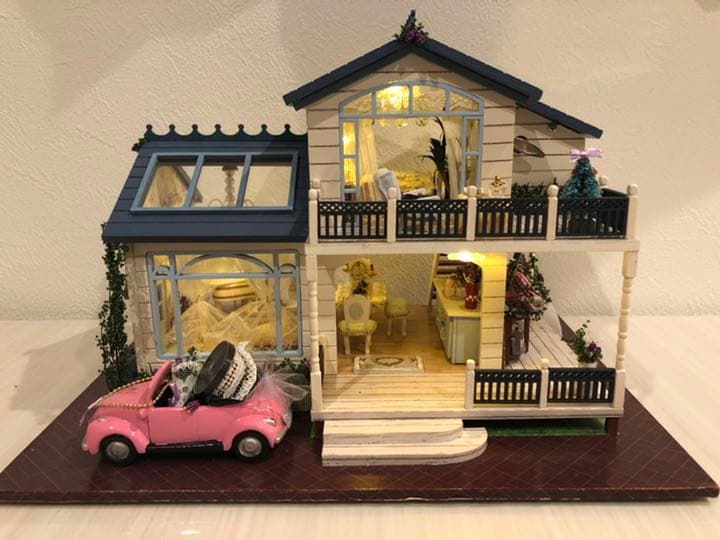 ミニチュアドールハウス　完成品