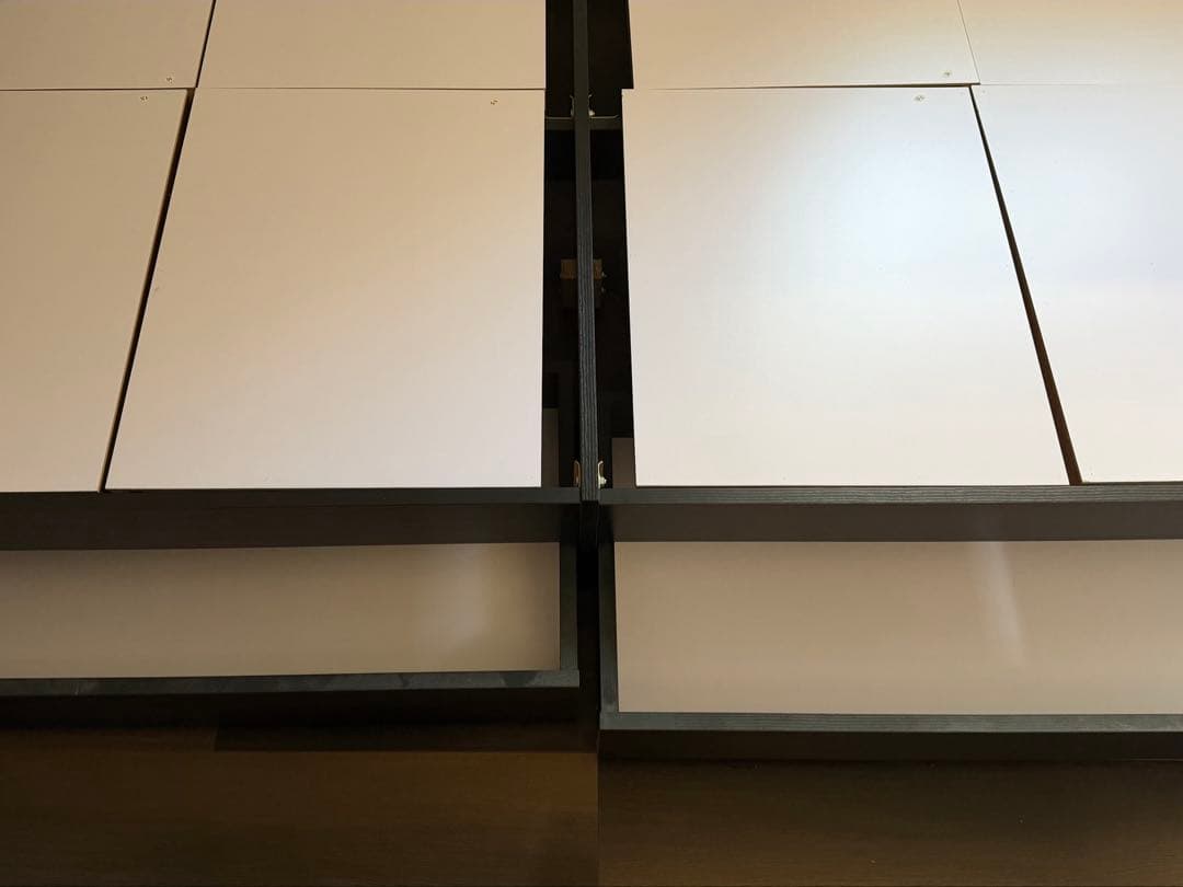 【引取り限定】セミダブルベッドフレーム/ブラウン（解体済）