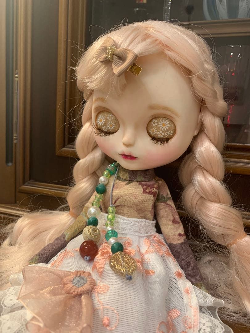 カスタムアイシードール アウトフィット・小物付き 天然石使用❤(*^^*)