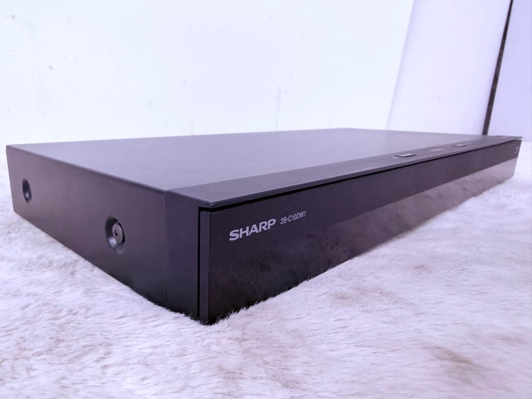 美品♪シャープ 1TB 2番組同時録画 ブルーレイレコーダー 2B-C10DW1
