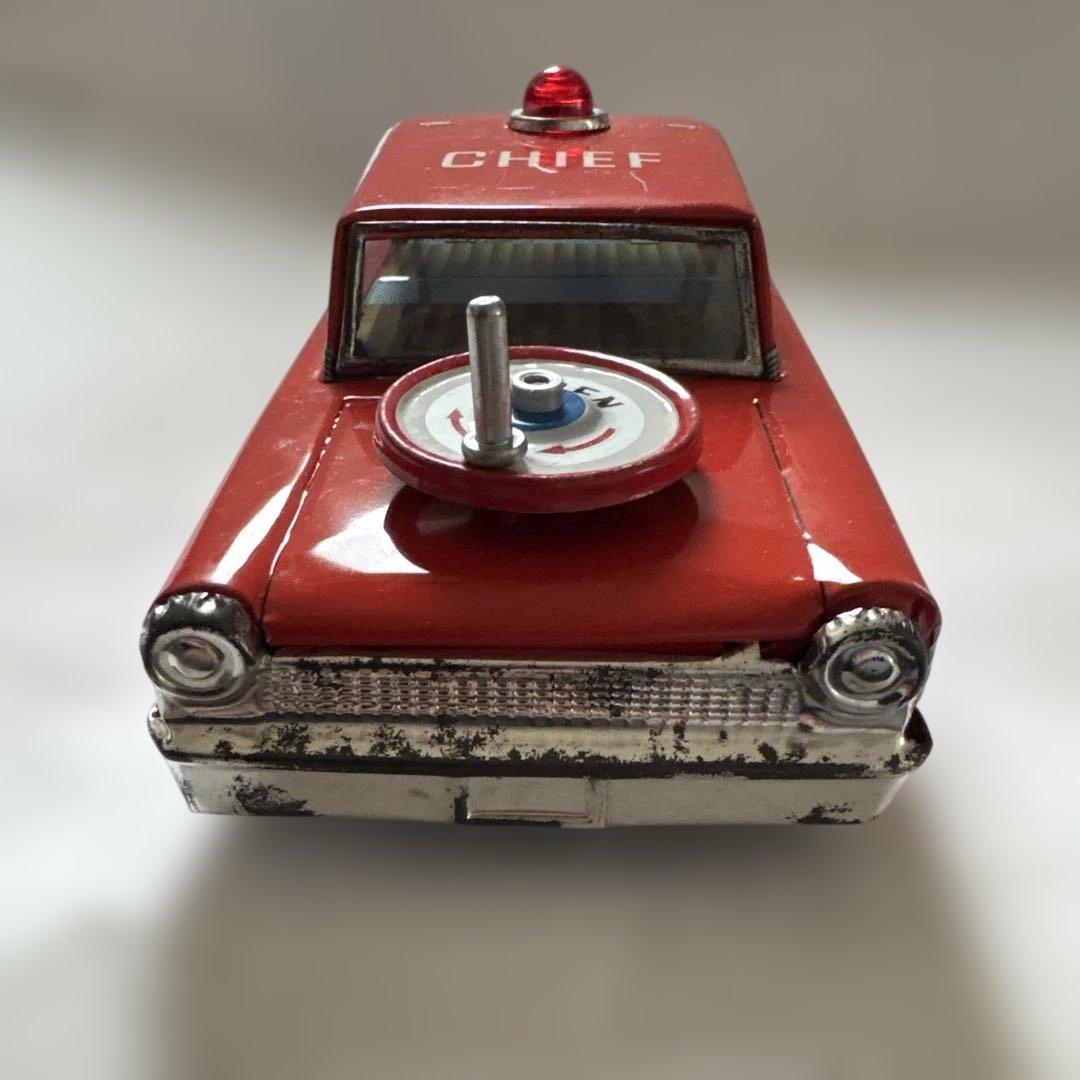 【年代物】DAIYA製　FIRE CHIEF CAR ブリキ製